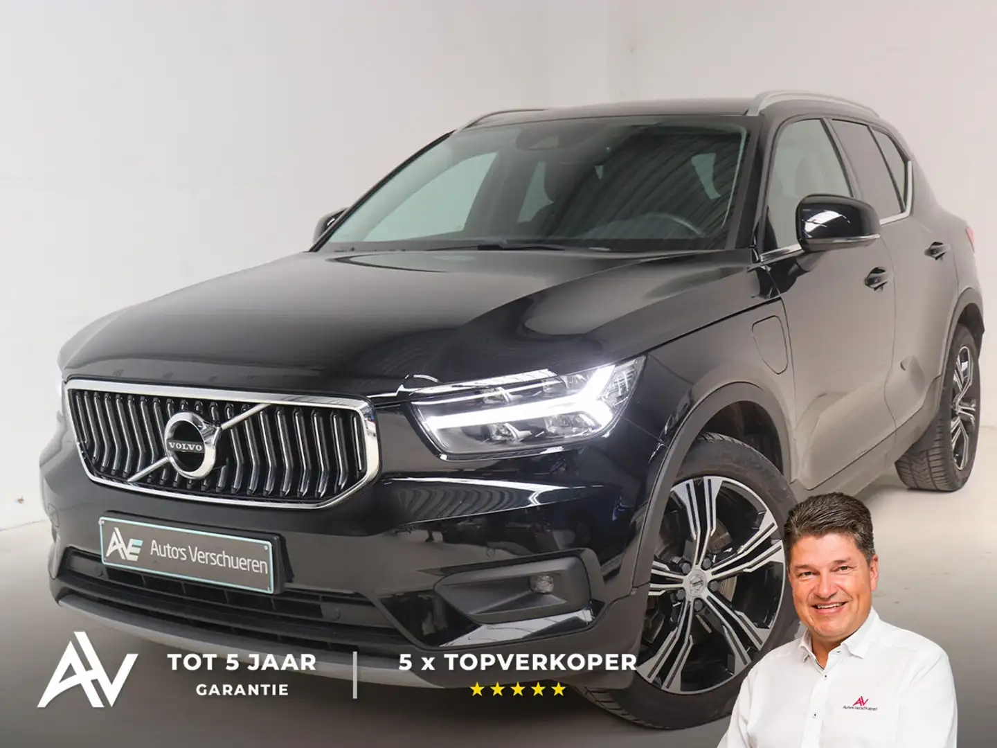 Volvo XC40 T4 Recharge Inscription ** Carplay | Camera | DAB Zwart - 1