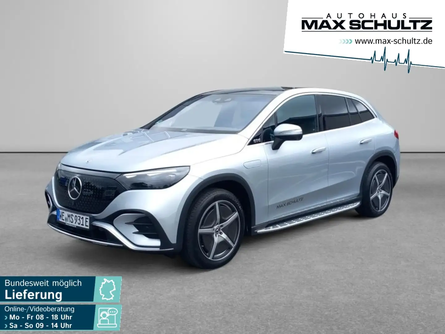 Mercedes-Benz EQE SUV EQE 350 4M SUV AMG*DISTRONIC*Memory*PDC*360°*AHK Silber - 1