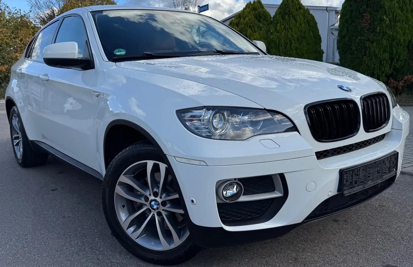 BMW X6 xDrive 3.0 D Head-UP Standheizung 360 Kamera Weiß - 1