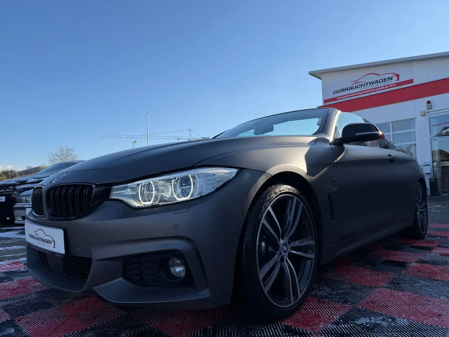 BMW 430 d Cabrio M paket *Leder*Harman-Kardon*Kamera* Schwarz - 1