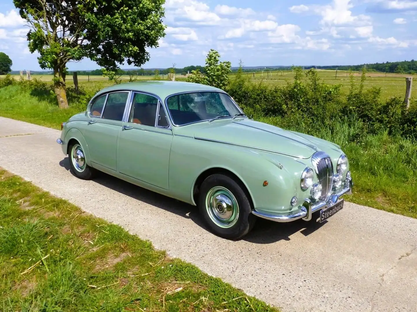 Daimler Sonstige V8-250 -MATCHING NUMBERS, Overdrive, selten Grün - 2