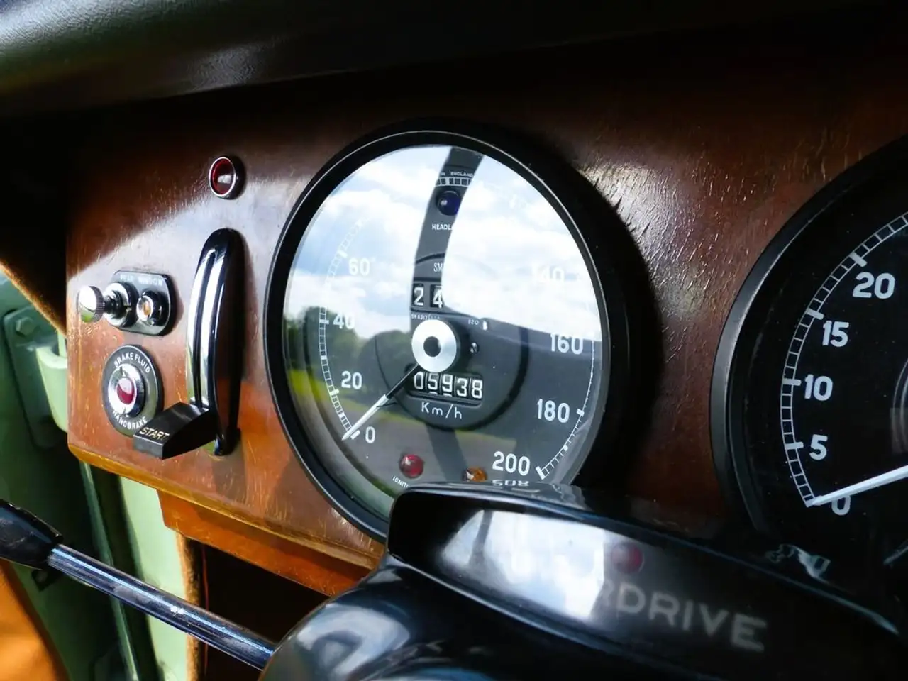 Daimler V8-250 -MATCHING NUMBERS, Overdrive, selten, foto 11