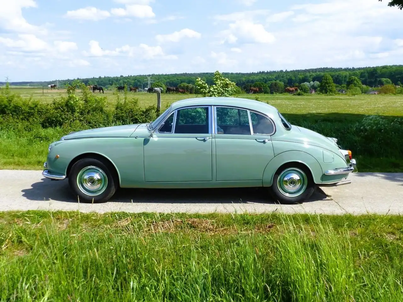 Daimler V8-250 -MATCHING NUMBERS, Overdrive, selten, foto 3