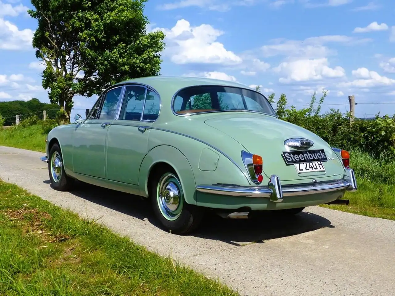 Daimler V8-250 -MATCHING NUMBERS, Overdrive, selten, foto 4