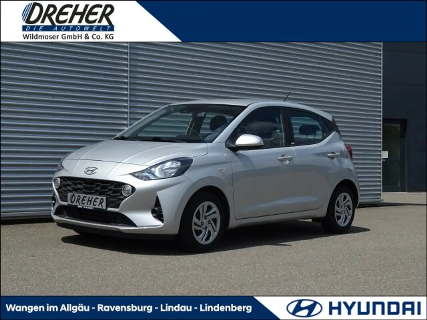 Hyundai i10 i10 1.0 Select Klima/MF-Lenkrad/BC/eFH. L-R Sensor Argent - 1