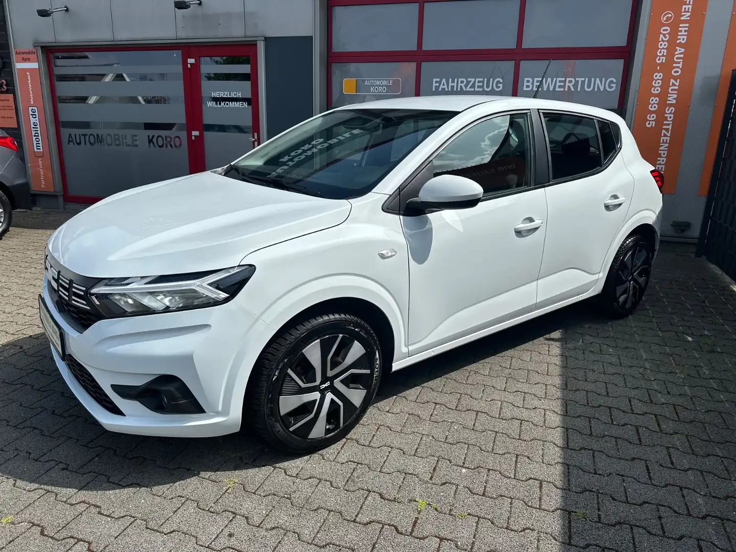 Dacia Sandero III Expression/Automatik/LED/1-Hand/ Weiß - 2