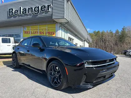 Black 2026 Dodge Charger Scat Pack Sedan AWD Sedan All-Wheel Drive 8-Speed Automatic