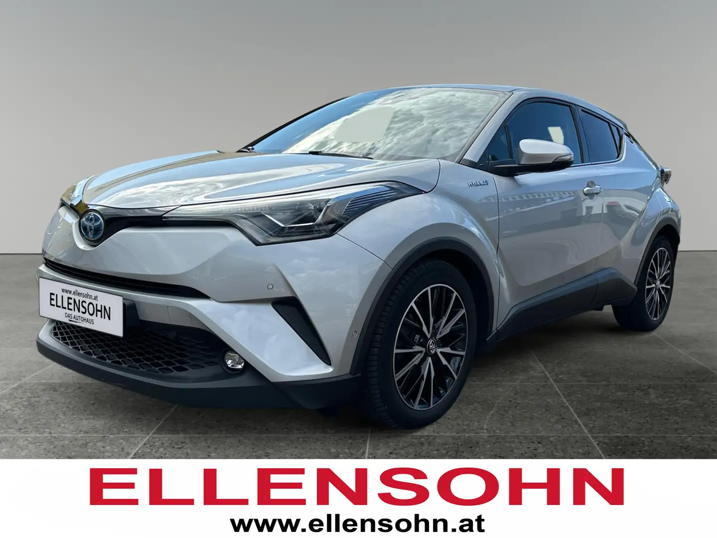 Toyota C-HR 1,8 HSD C-HIC    8-fach bereift! Navi! Silber - 1