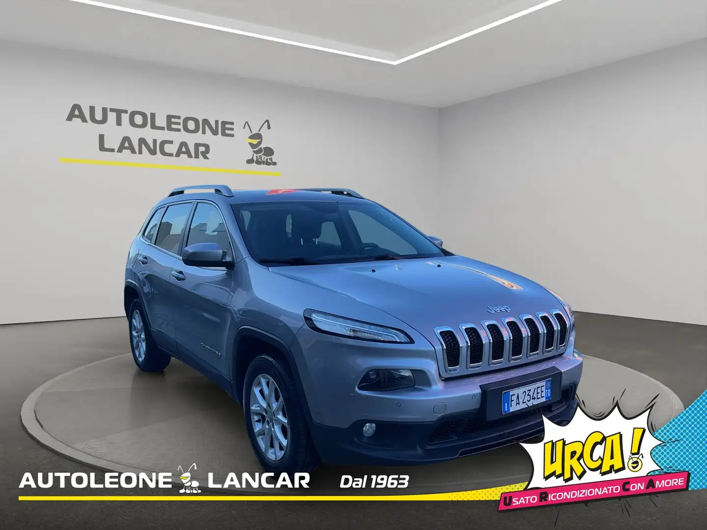 Jeep Cherokee 2.0 mjt Longitude 4wd 170cv TETTO APRIBILE AUTOMAT Gri - 1