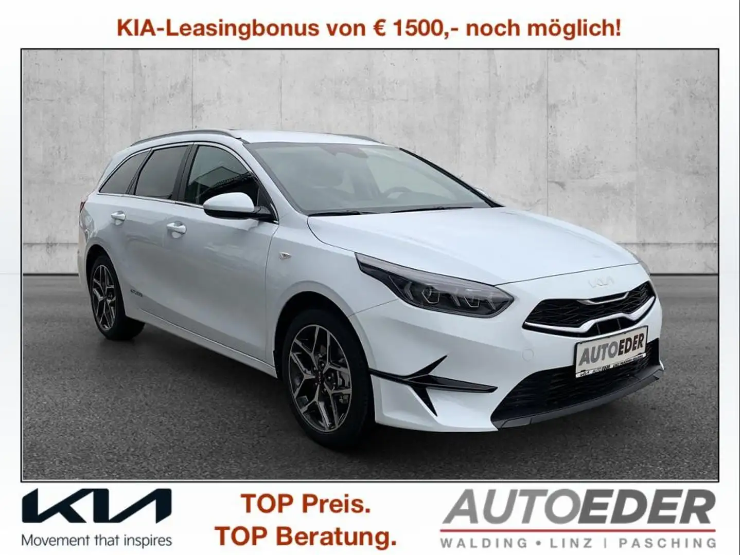 Kia Ceed SW / cee'd SW ceed SW 1,0 T-GDI GPF ISG Silber Weiß - 1