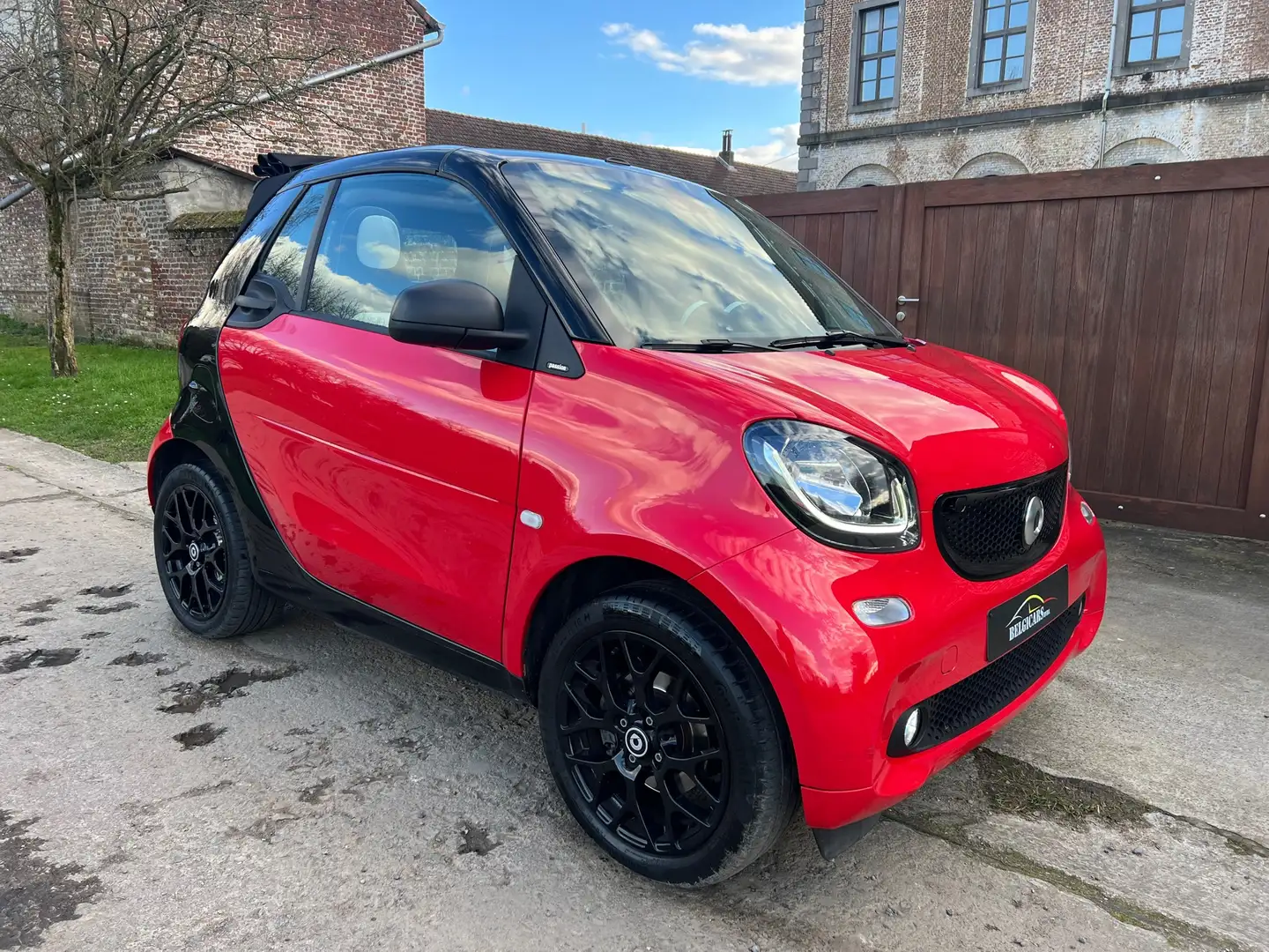 smart forTwo 0.9 Turbo DCT *CABRIO*CAMERA*GPS*30.000 KM* Rouge - 1