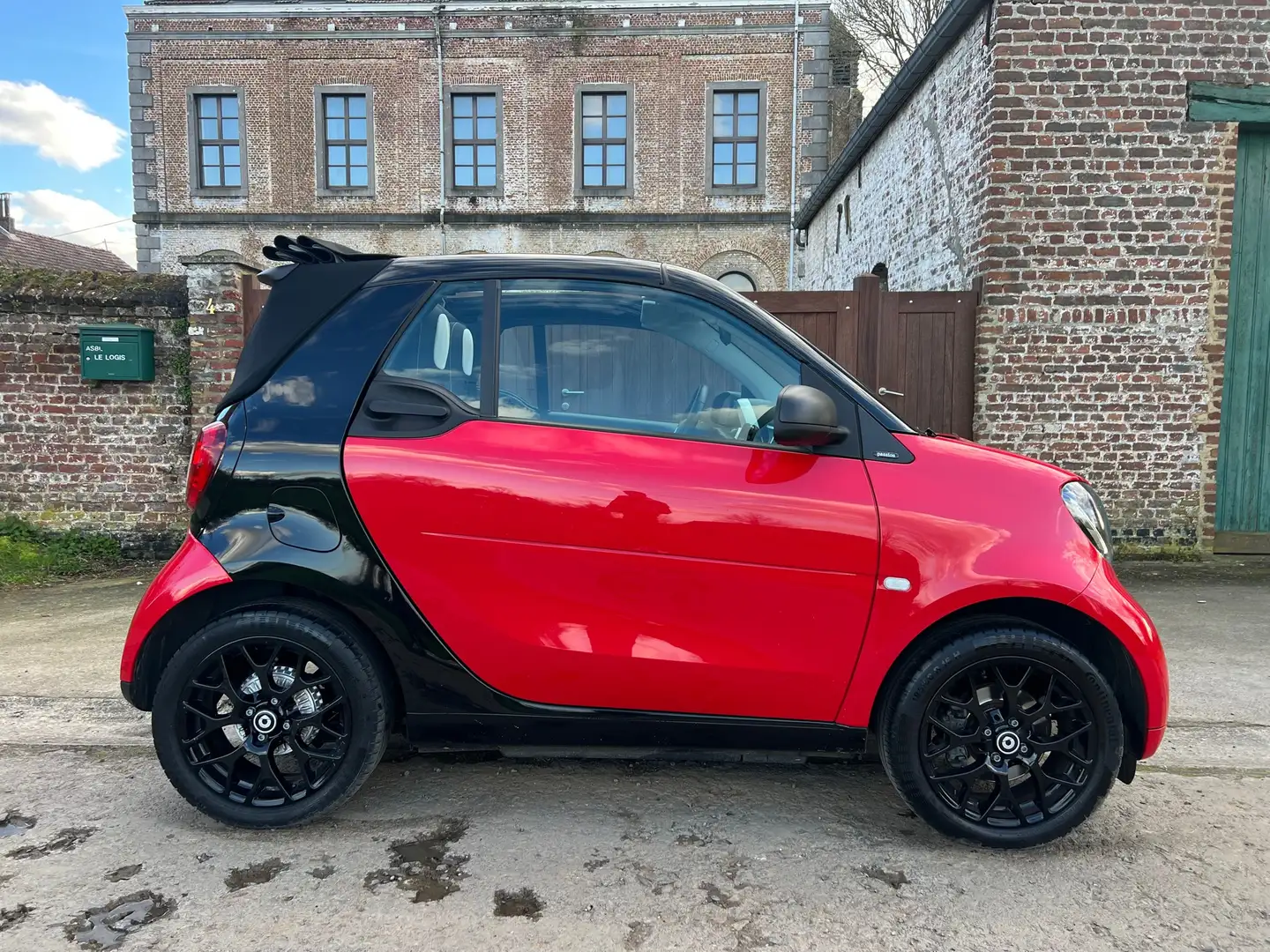 smart forTwo 0.9 Turbo DCT *CABRIO*CAMERA*GPS*30.000 KM* Rouge - 2