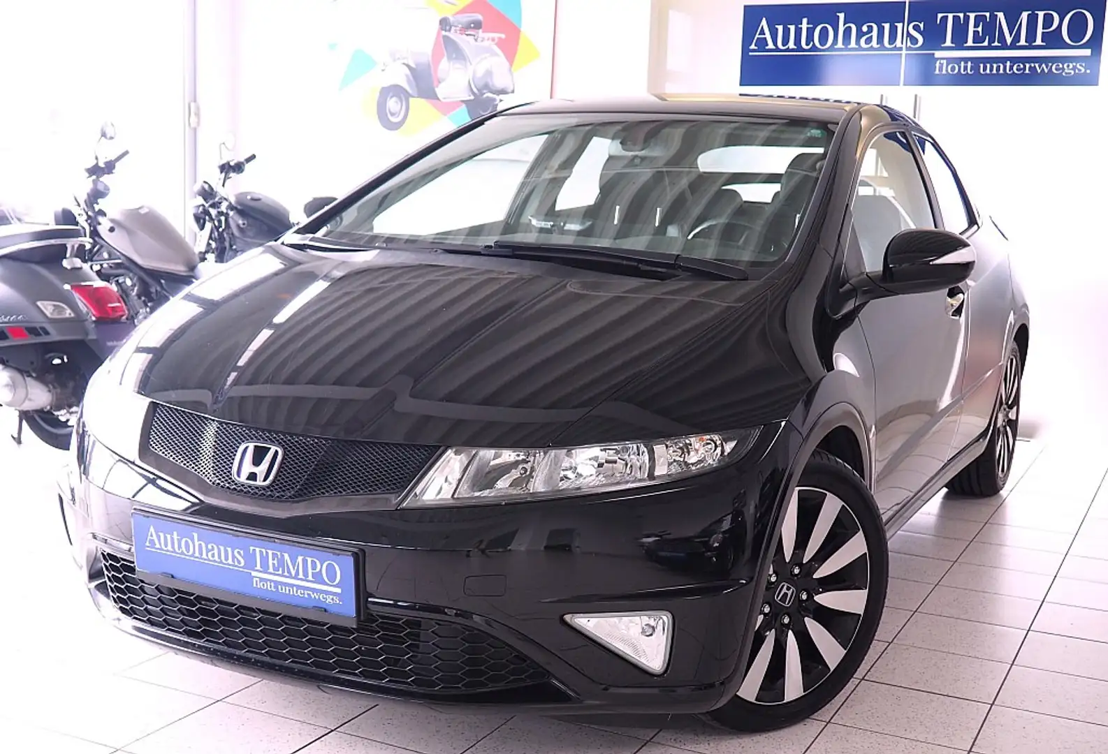 Honda Civic 1,8i GT --Vollausstattung-- Schwarz - 1