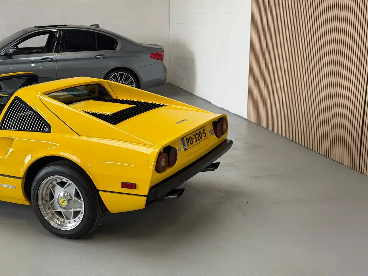 Ferrari 308 GT Spider Inj. - Giallo Nuovo Fly - Zwart leder, foto 12