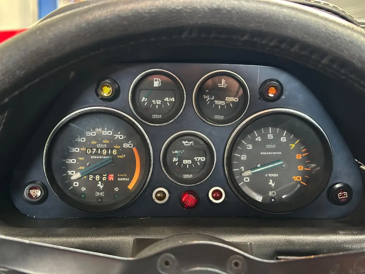 Ferrari 308 GT Spider Inj. - Giallo Nuovo Fly - Zwart leder, foto 7