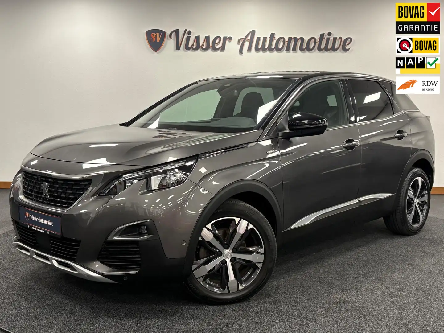 Peugeot 3008 1.2 PureTech Blue Lease*GT-Line*Camera*Cruise-Cotr Grijs - 1