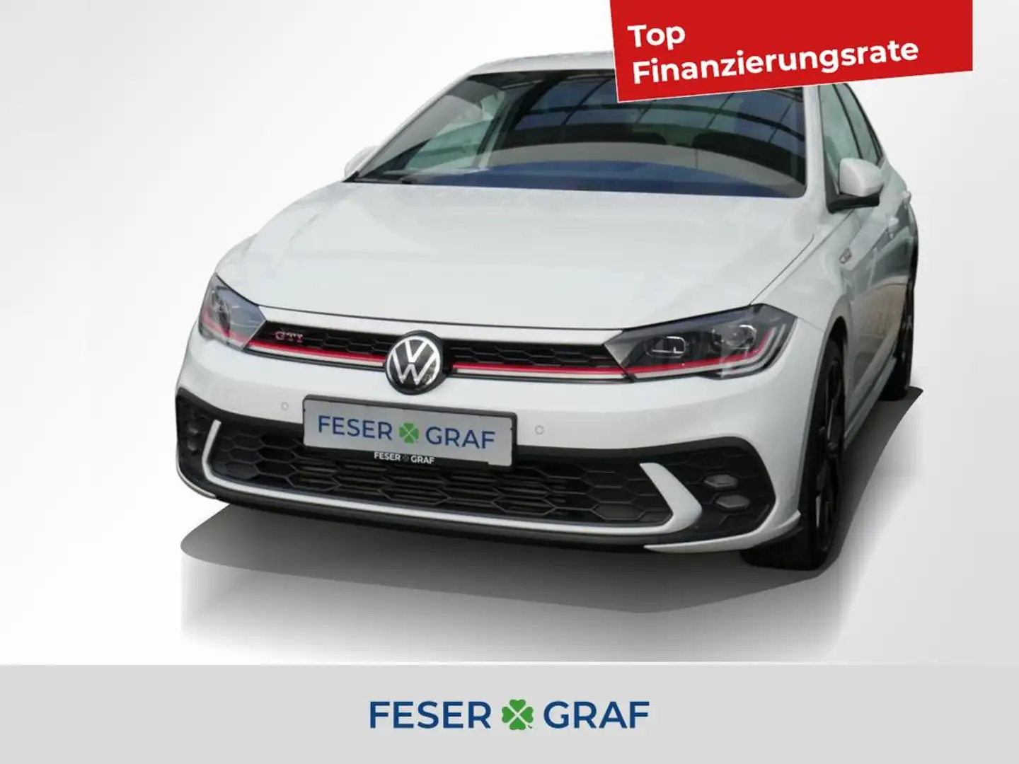 Volkswagen Polo GTI 2.0TSI 152kW DSG Kamera ACC Matrix Navi Weiß - 1