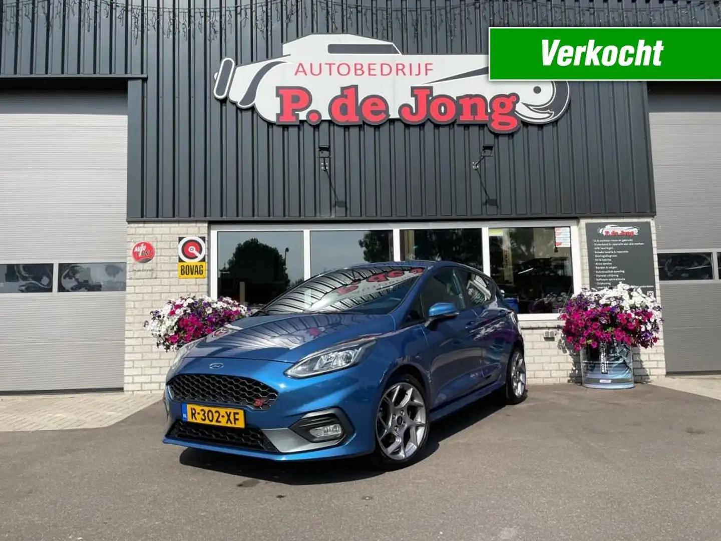Ford Fiesta 1.5 ECOB. ST-3 200pk, Camera, Recaro, Carplay, Win Azul - 1