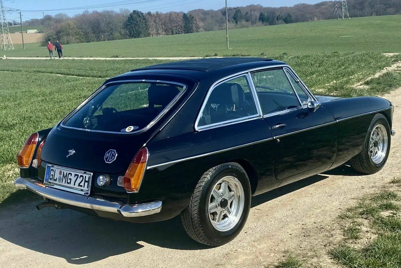 MGB GT MK. III LHD 1972 Chrommodel mit Faltdach, foto 2