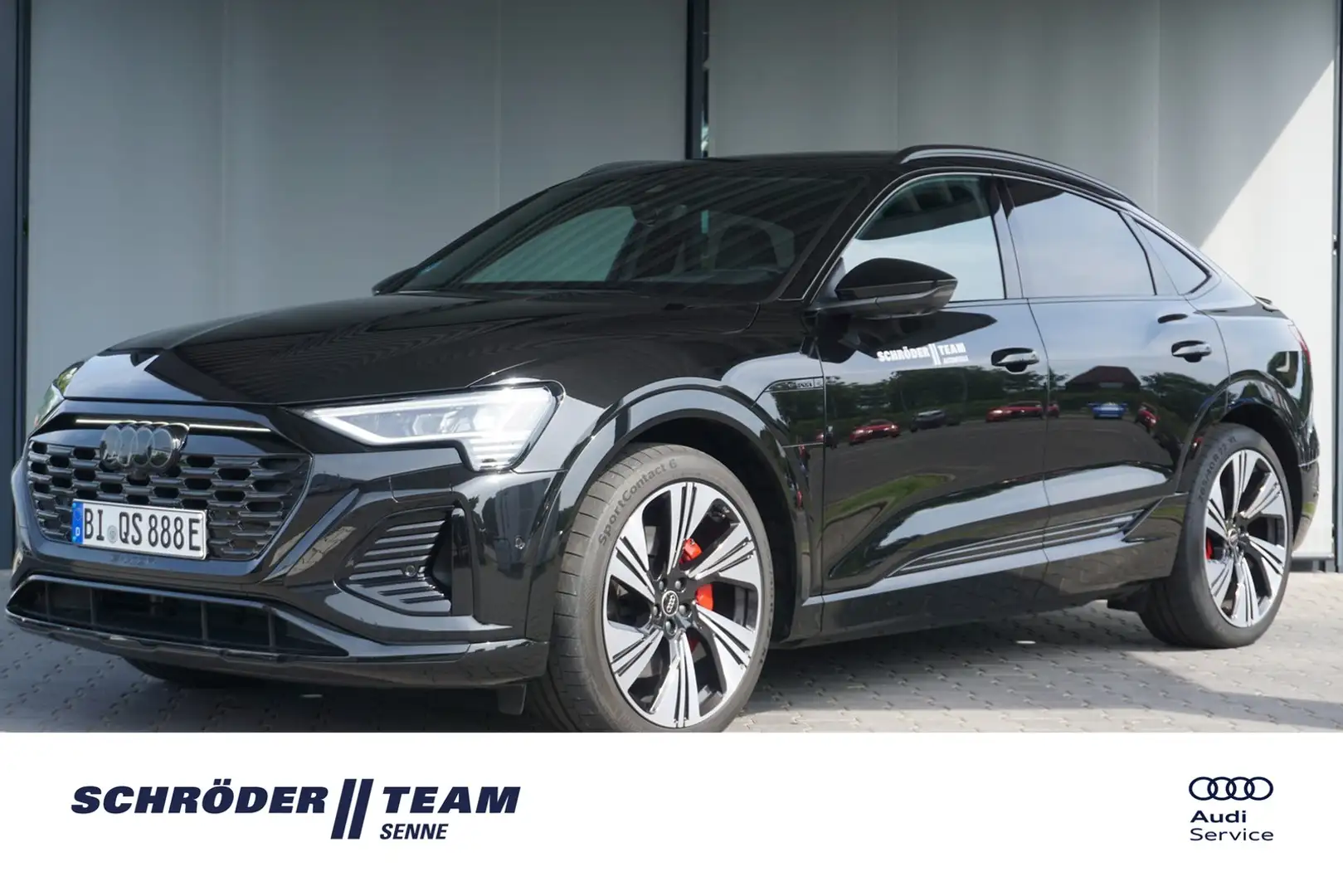 Audi Q8 e-tron Sportback 55 quattro S line Pano UPE 118 Schwarz - 1