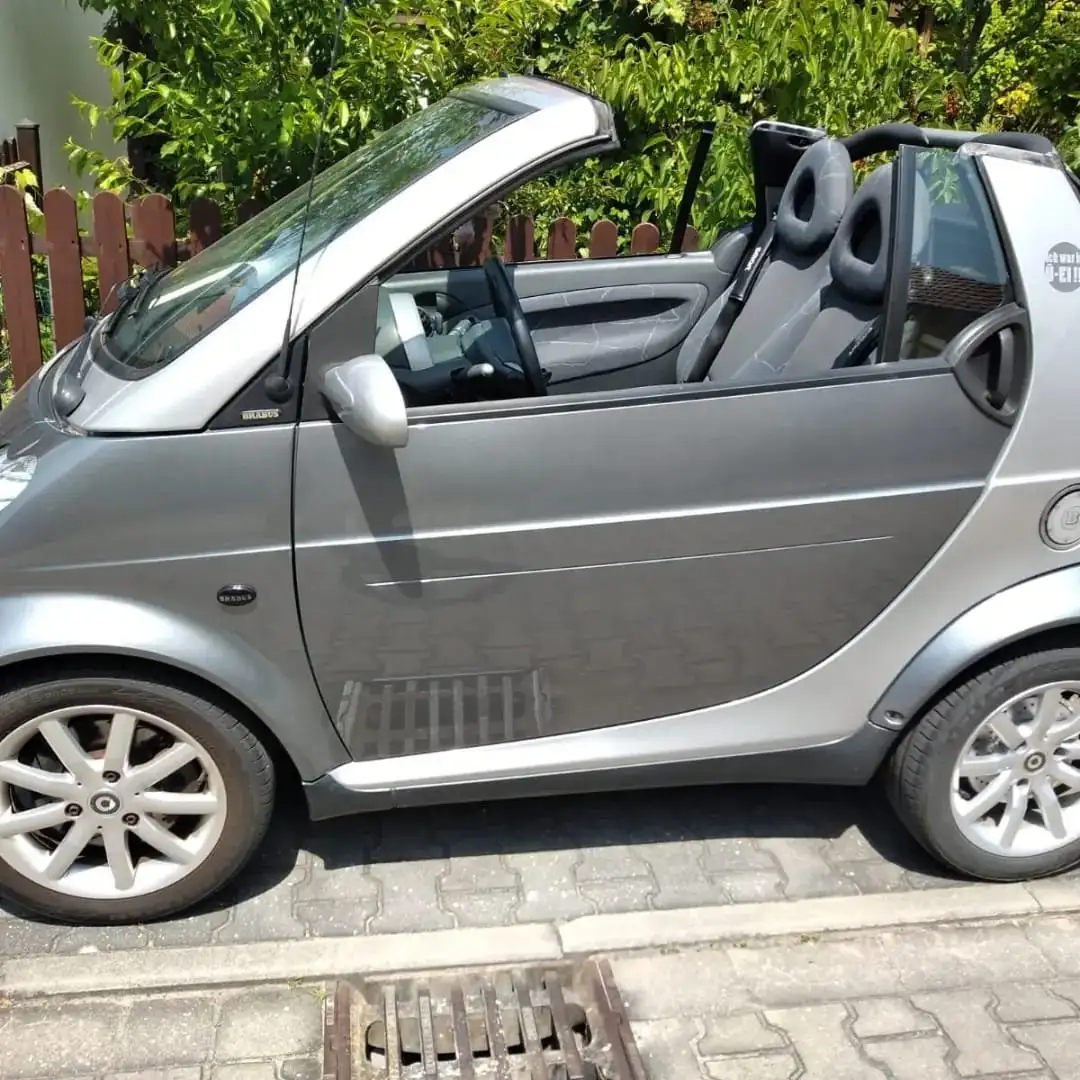 smart forTwo smart fortwo cabrio softtouch passion Argent - 2