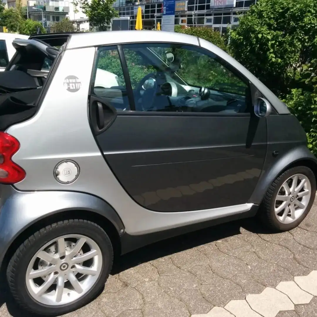 smart forTwo smart fortwo cabrio softtouch passion Argent - 1