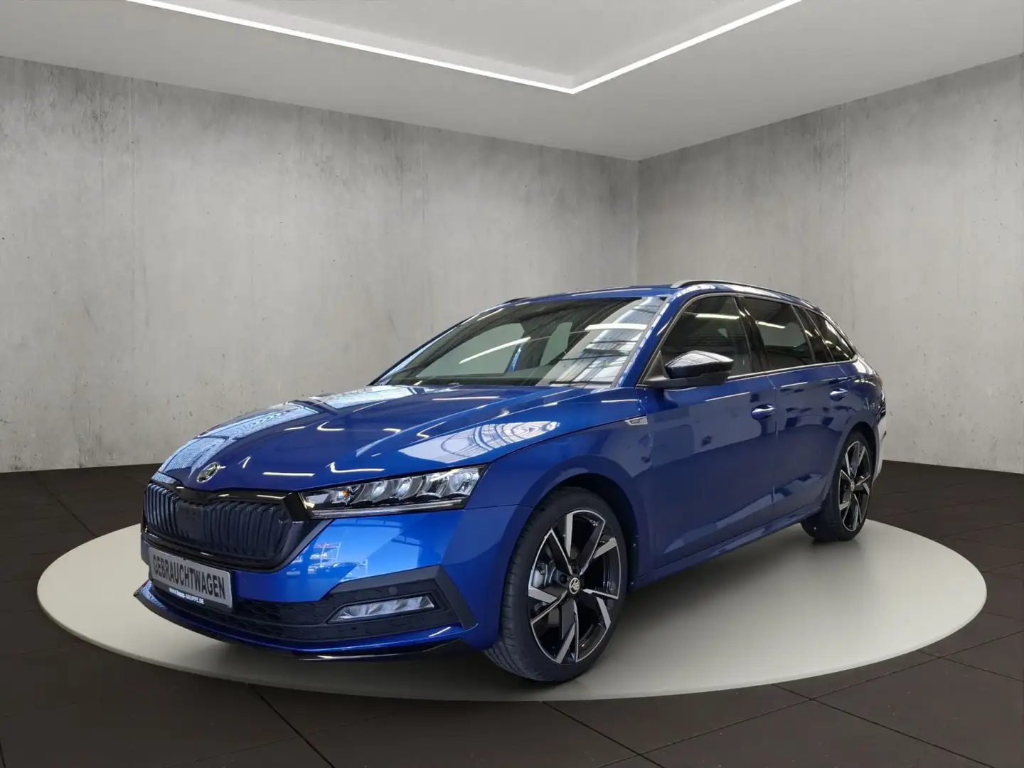 Skoda Octavia Combi Sportline 4x4 2.0 TSI 7-Gang DSG Bleu - 1