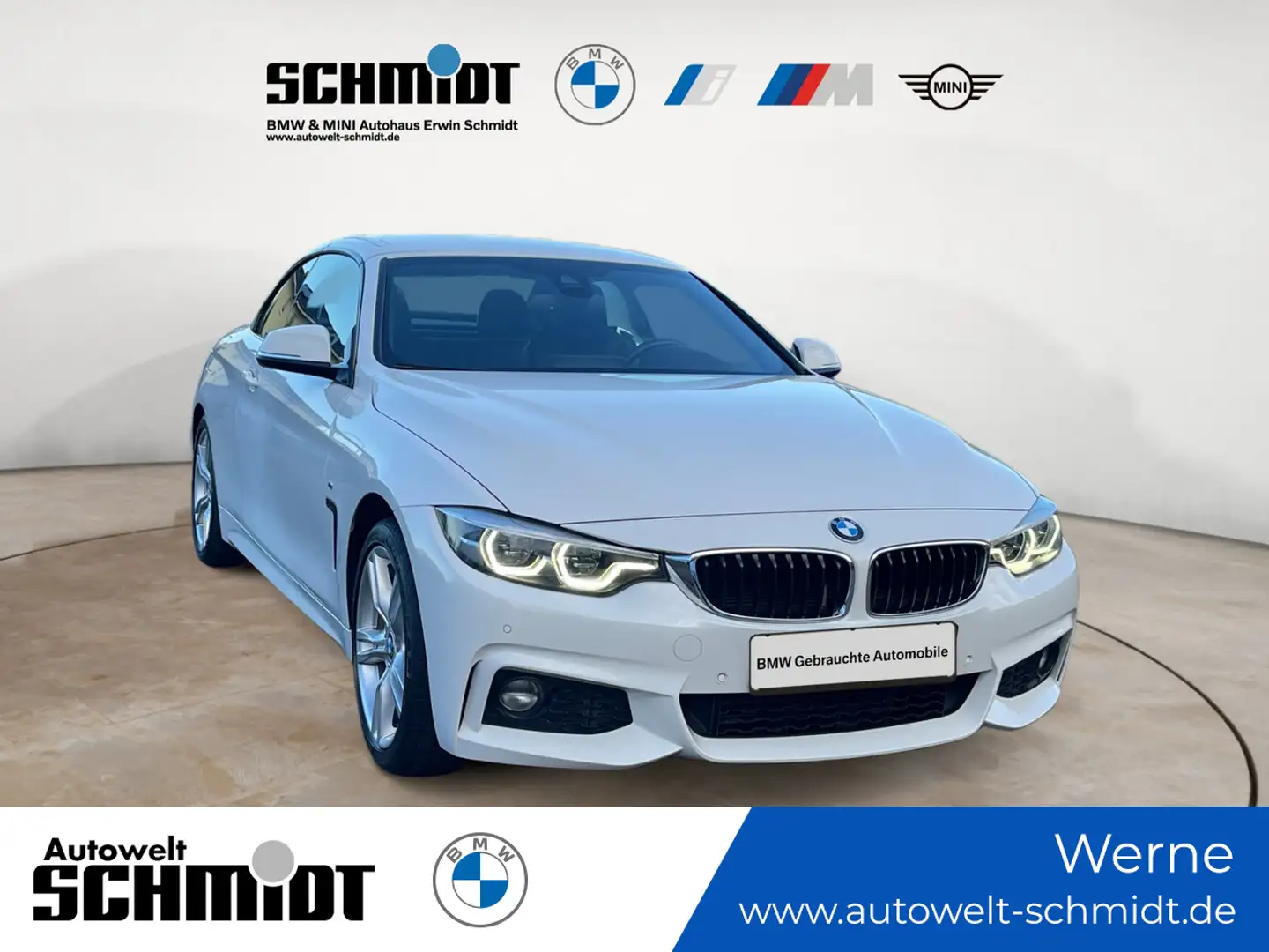 BMW 430 d Cabrio M Sport + GARANTIE Blanc - 1
