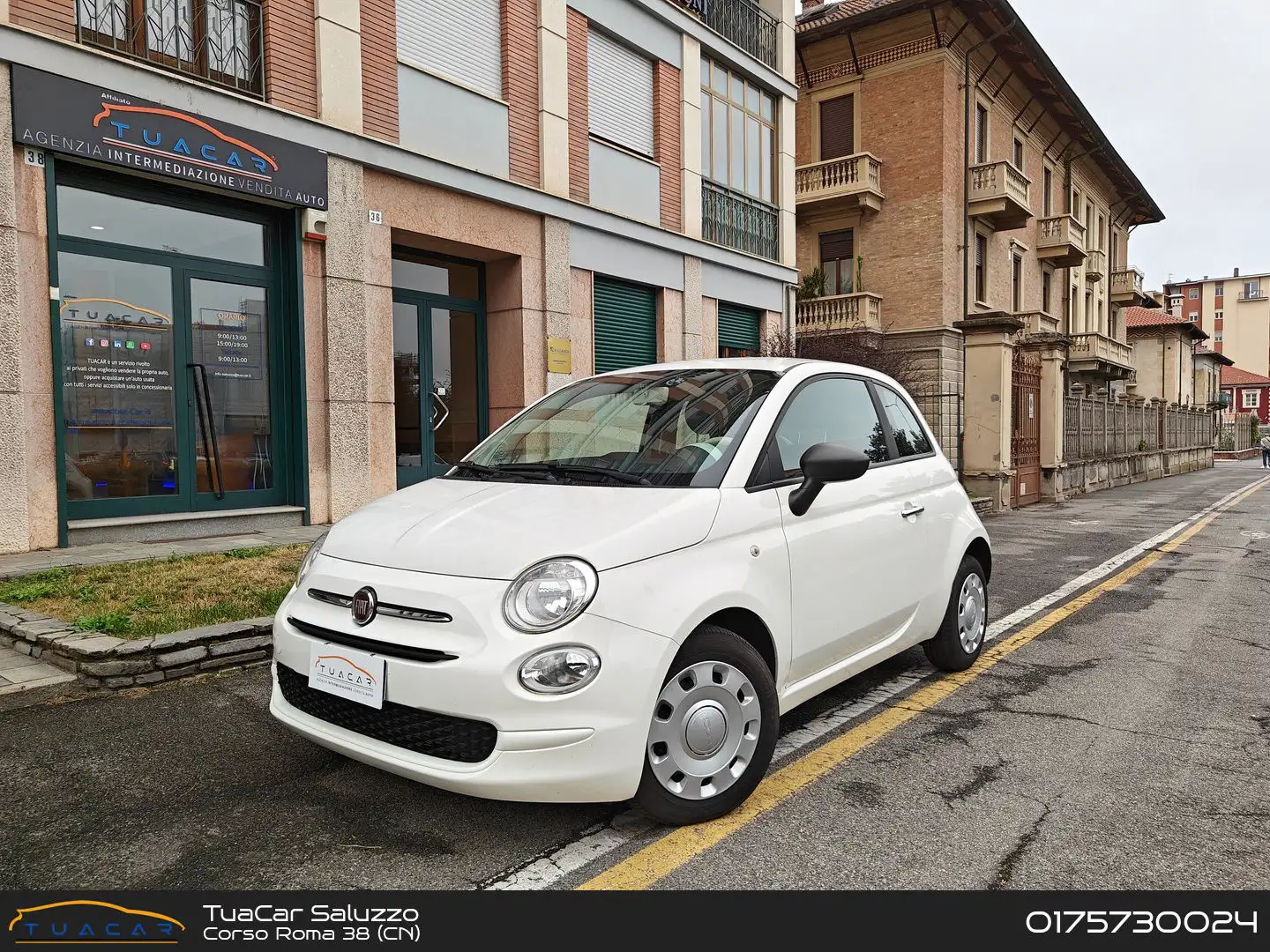 Fiat 500 Fiat 500 1.0 70 MHEV Dolcevita Blanc - 1