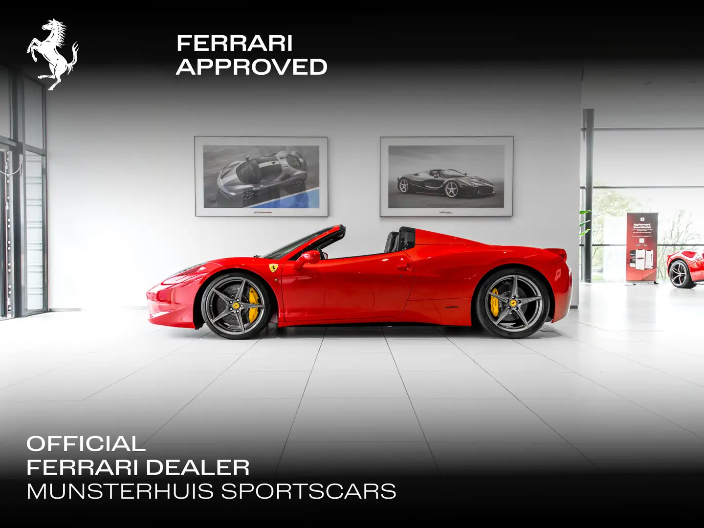Ferrari 458 Spider ~Ferrari Munsterhuis~ Червоний - 1