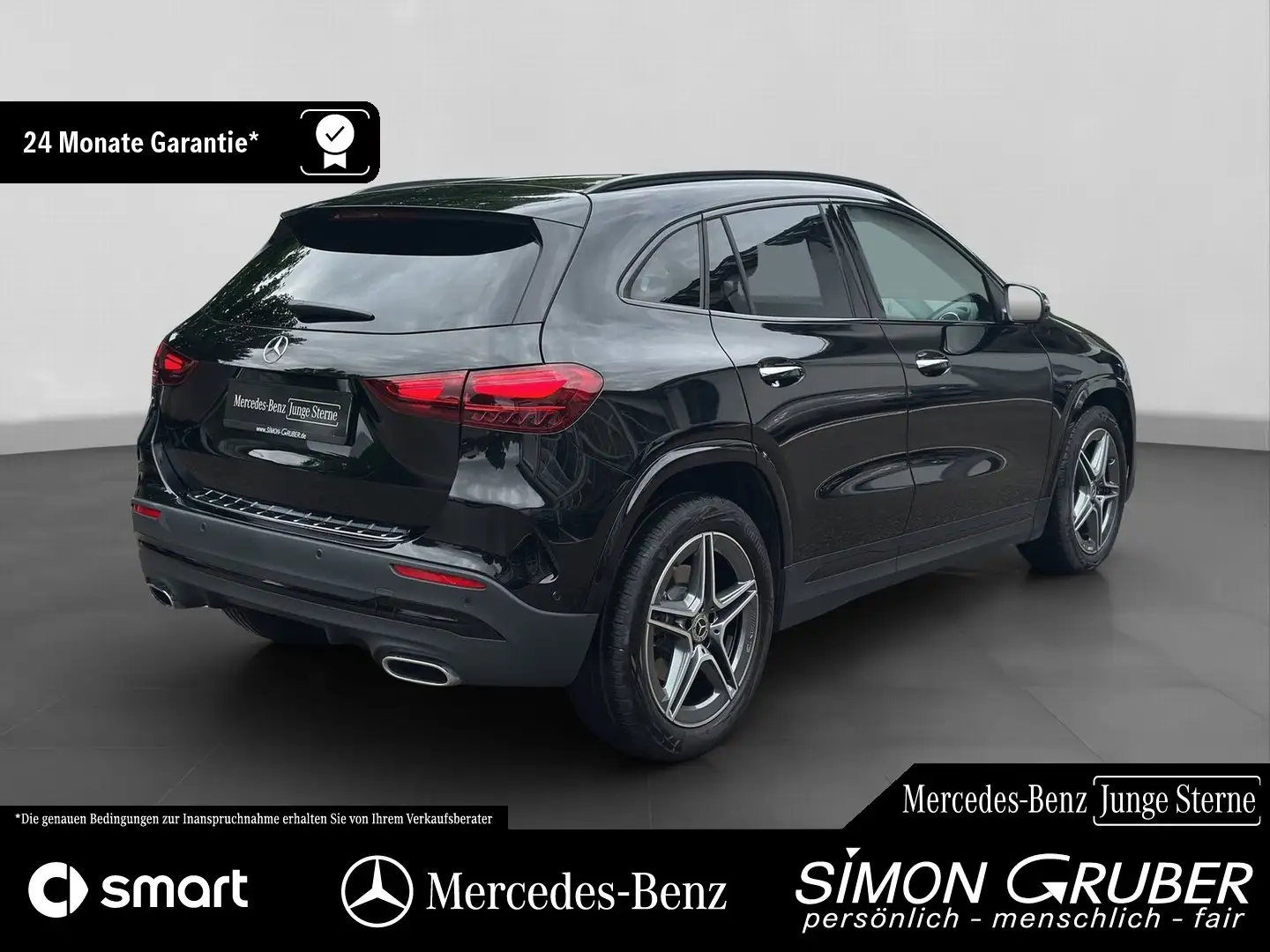 Mercedes-Benz GLA 250 4M AMG Night MBeam Burmester Winter AHK Schwarz - 2
