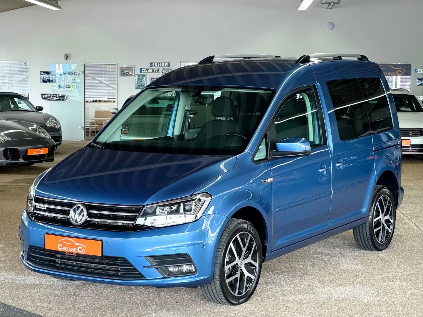 Volkswagen Caddy 2.0 TDI 4M *STHZ*SHZ*BX*ACC*RKam*AppLink Blue - 1