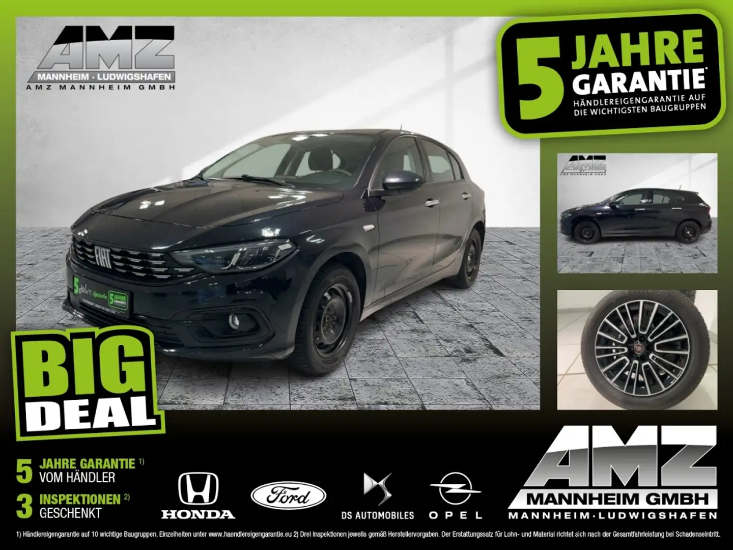 Fiat Tipo Life Sitzheizung*Tempmat Multimedia*uvm Blau - 1
