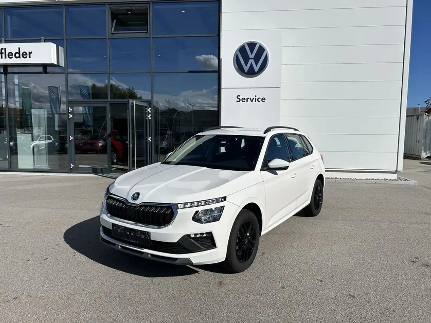 Skoda Kamiq 1,0 TSI Essence Weiß - 1
