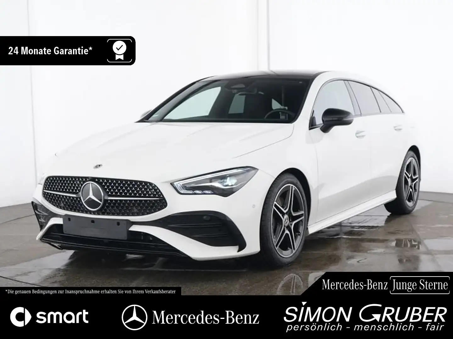 Mercedes-Benz CLA 200 Shooting Brake AMG Night Pano Winter Weiß - 1