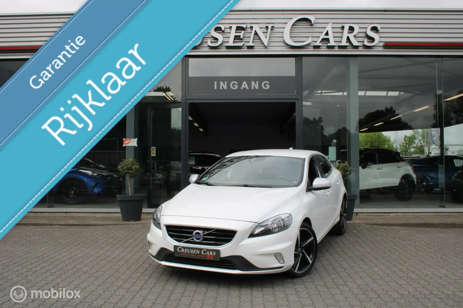 Volvo V40 2.0 T2 R-Design/Navi/Tel/Pdc/Trekhaak/ Blanc - 1