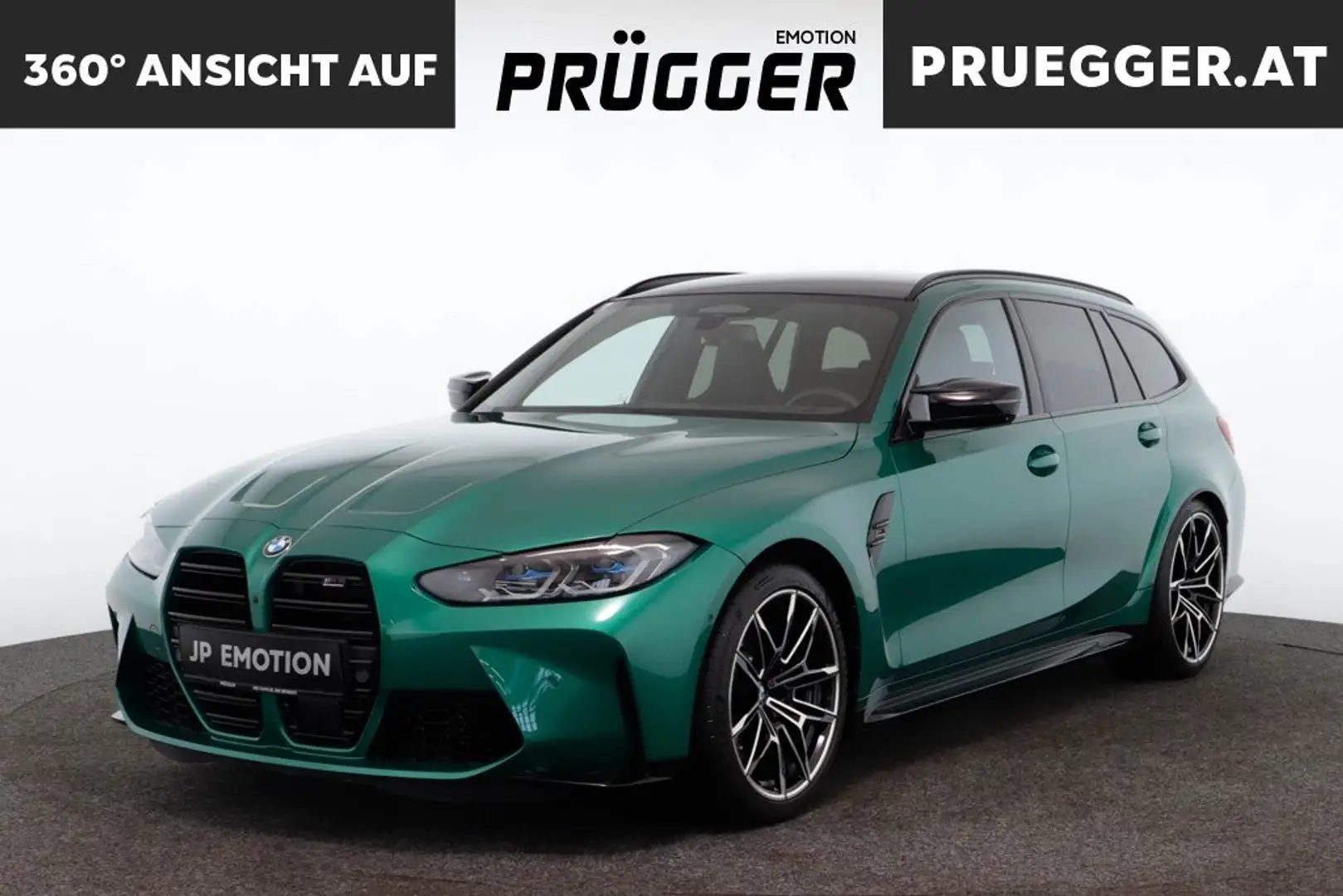 BMW M3 Competition M xdrive Touring 1.BESITZ NUR 8.983KM Grün - 1