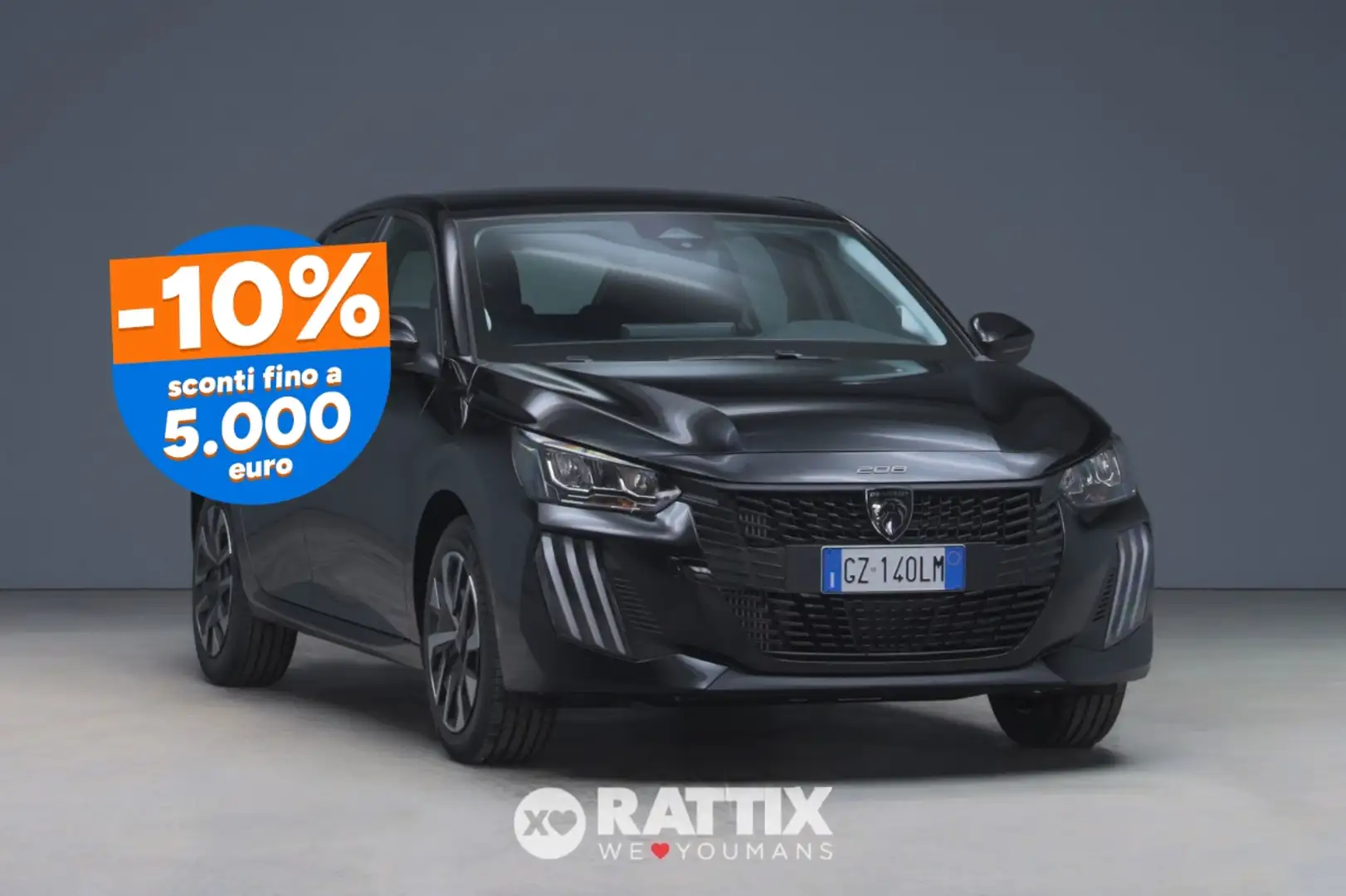Peugeot 208 1.2 Puretech 100CV Style Nero - 1
