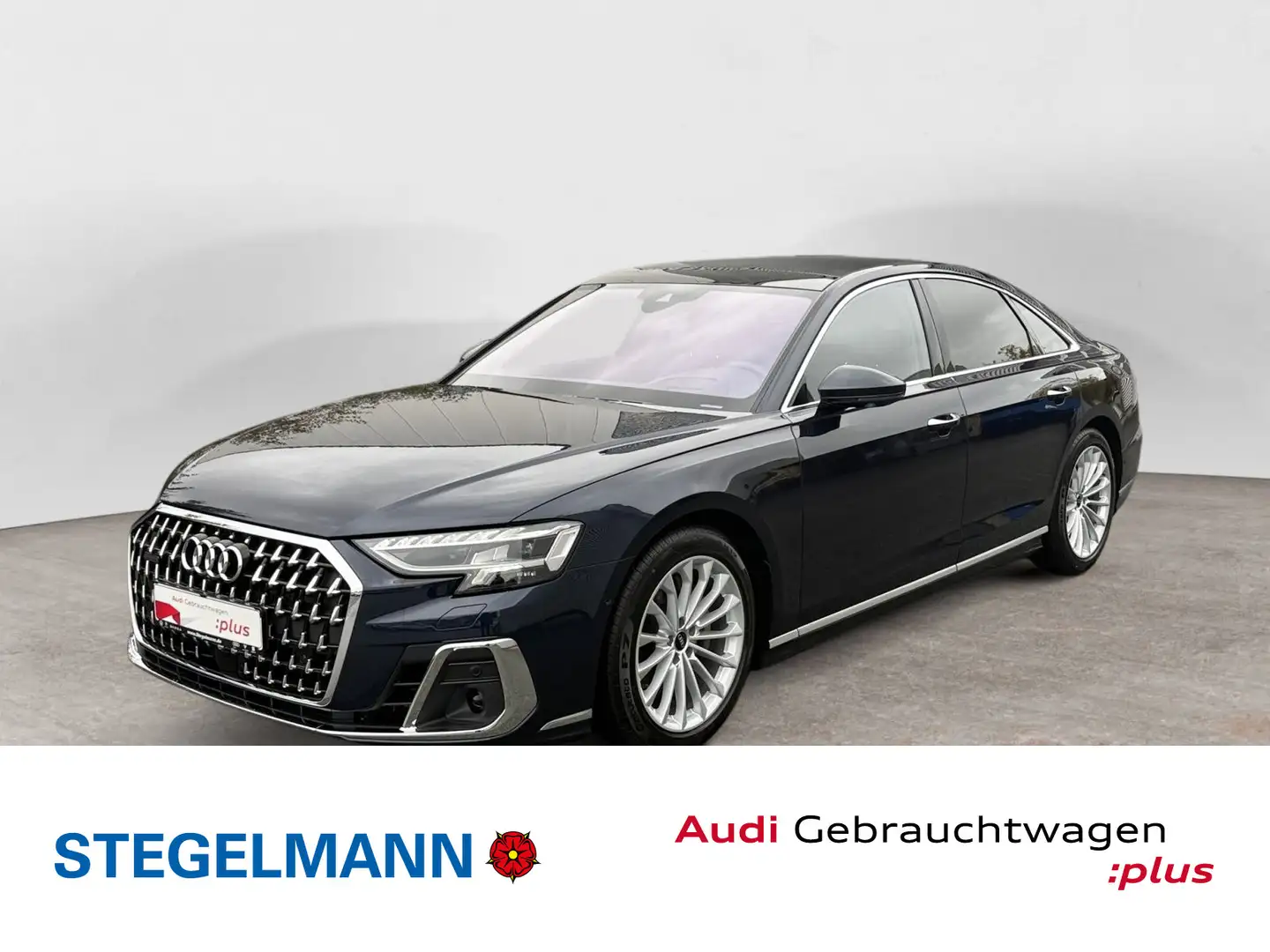 Audi A8 50 TDI Pano*Matrix*Standhzg. Blau - 1