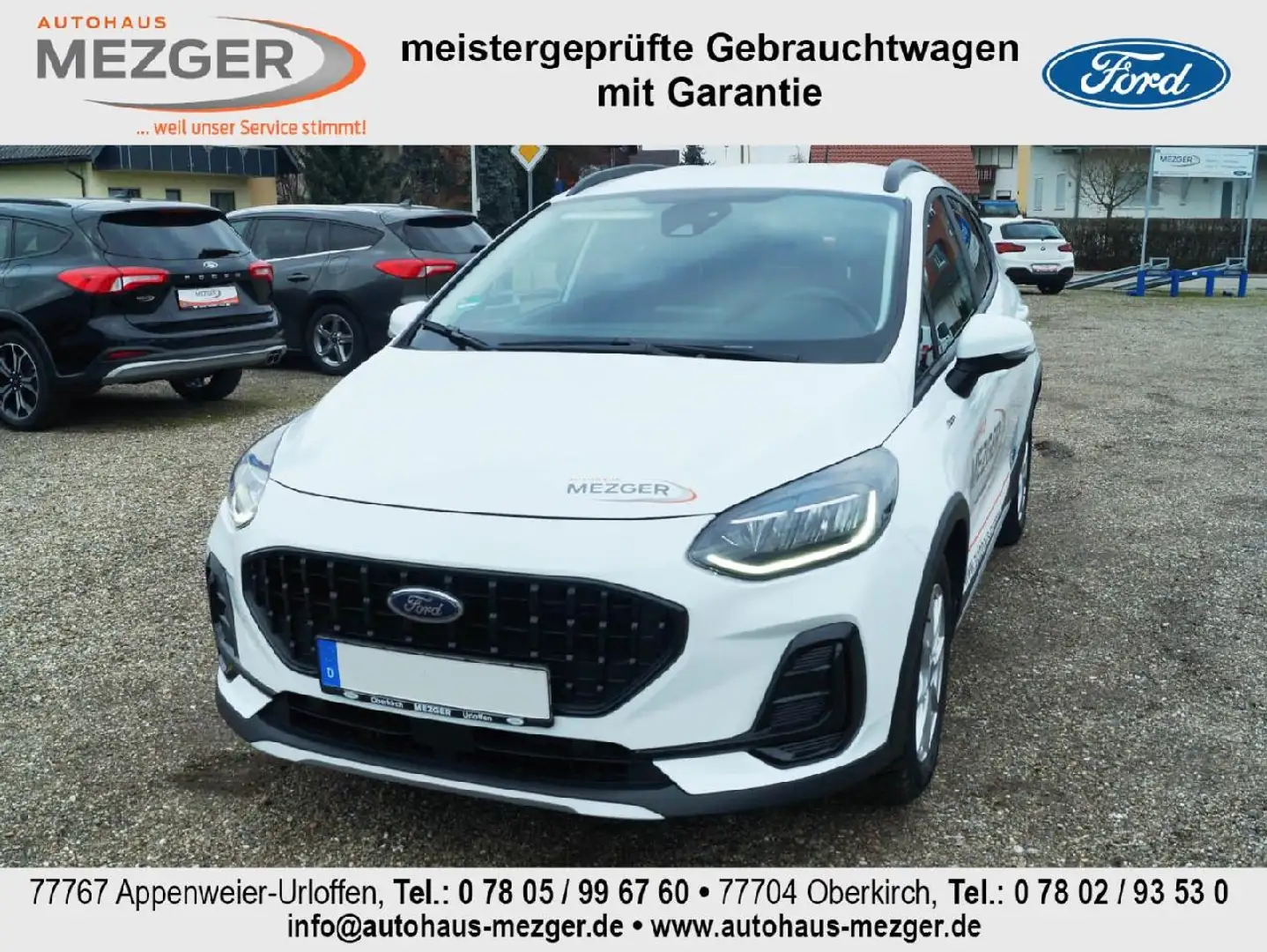 Ford Fiesta Active X Weiß - 1