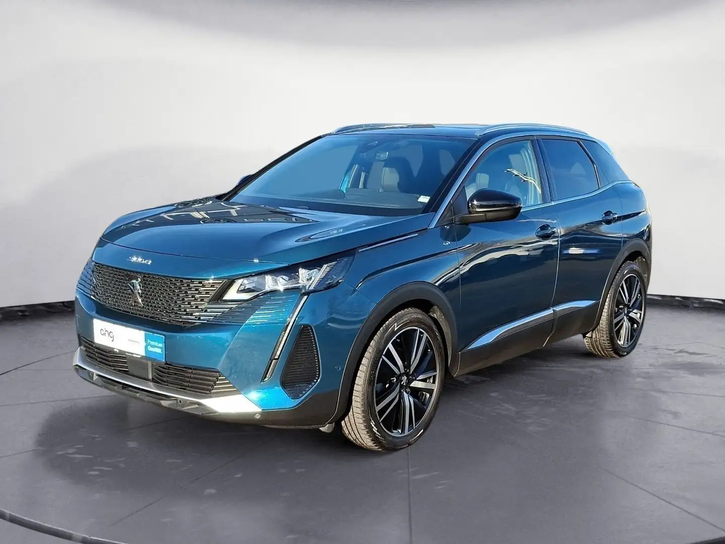 Peugeot 3008 BlueHDi 130 EAT8 GT Pack Pano AHK PDC 360 N Bleu - 2