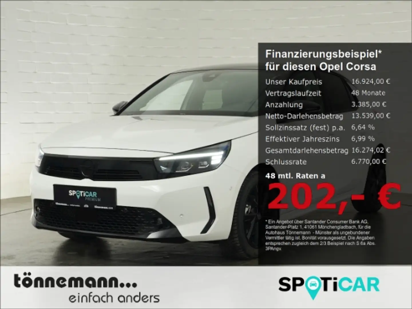 Opel Corsa F FACELIFT GS+LED MATRIX+NAVI+RÜCKFAHRKAMERA+SITZ- Blanc - 1