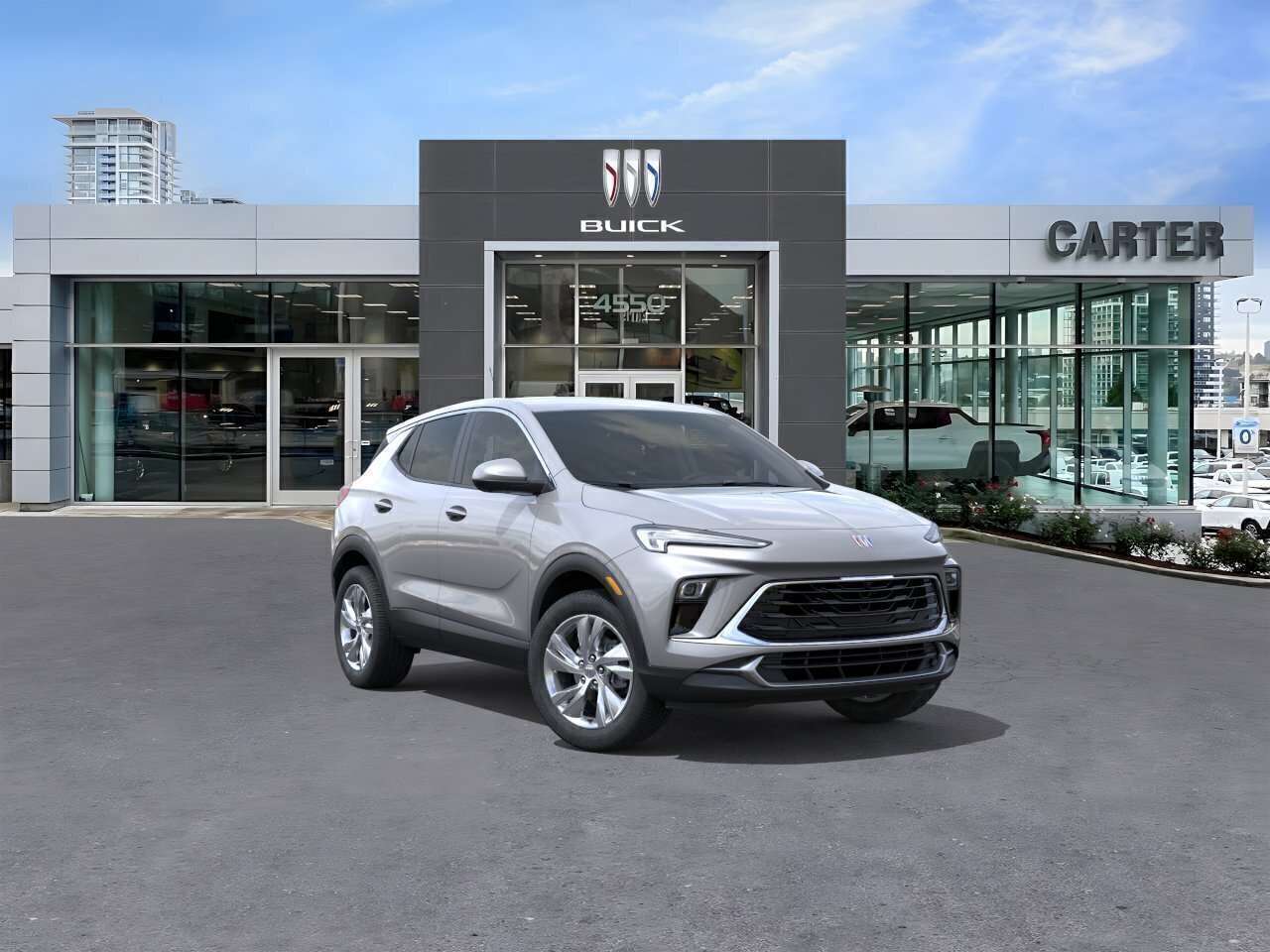 Gray 2026 Buick Encore GX SUV / Crossover Front-Wheel Drive Automatic