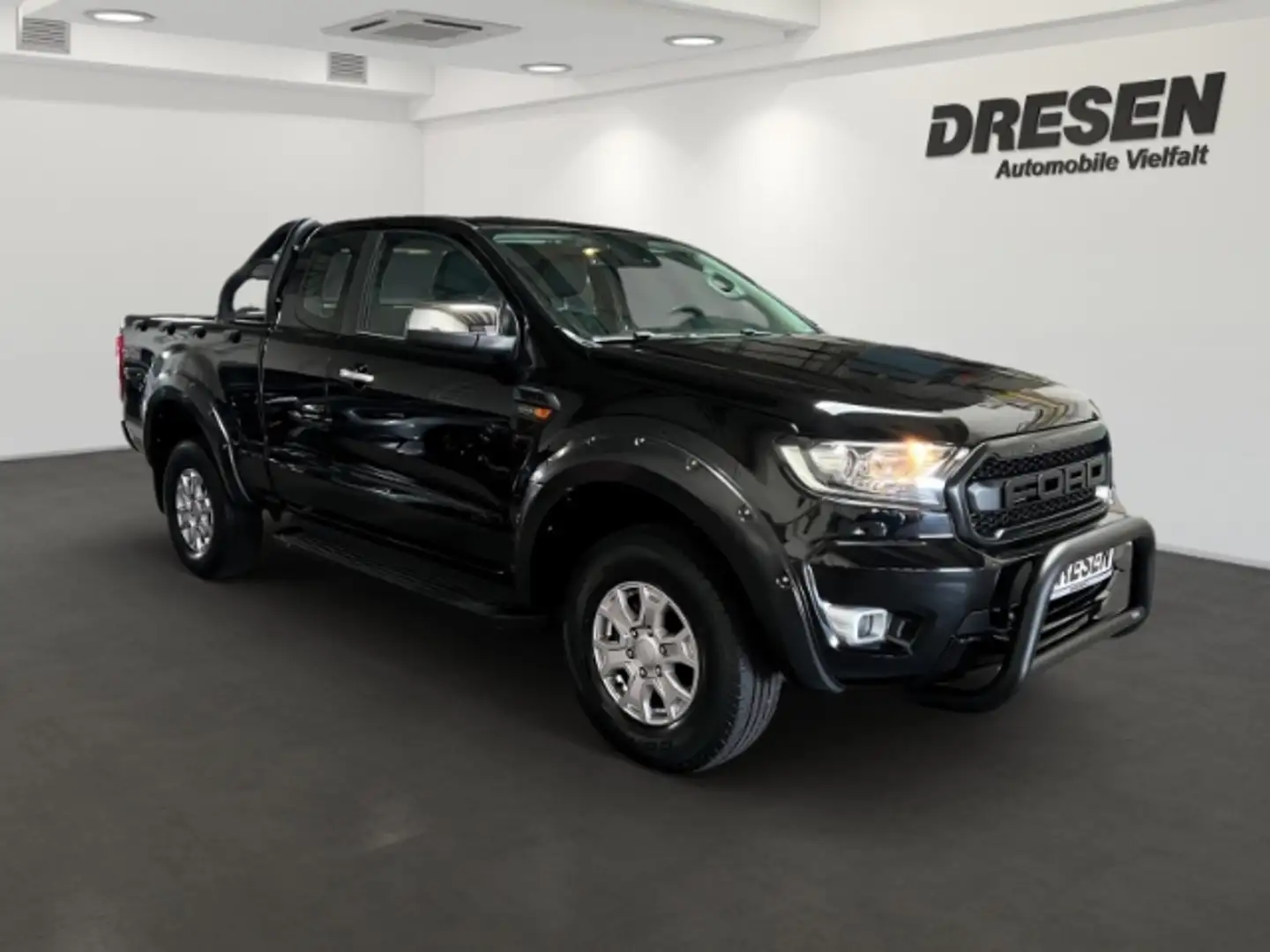 Ford Ranger Extrakabine 4x4 2.0 TDCI XLT AHK+Sperrdiff.+DAB+SH Schwarz - 2