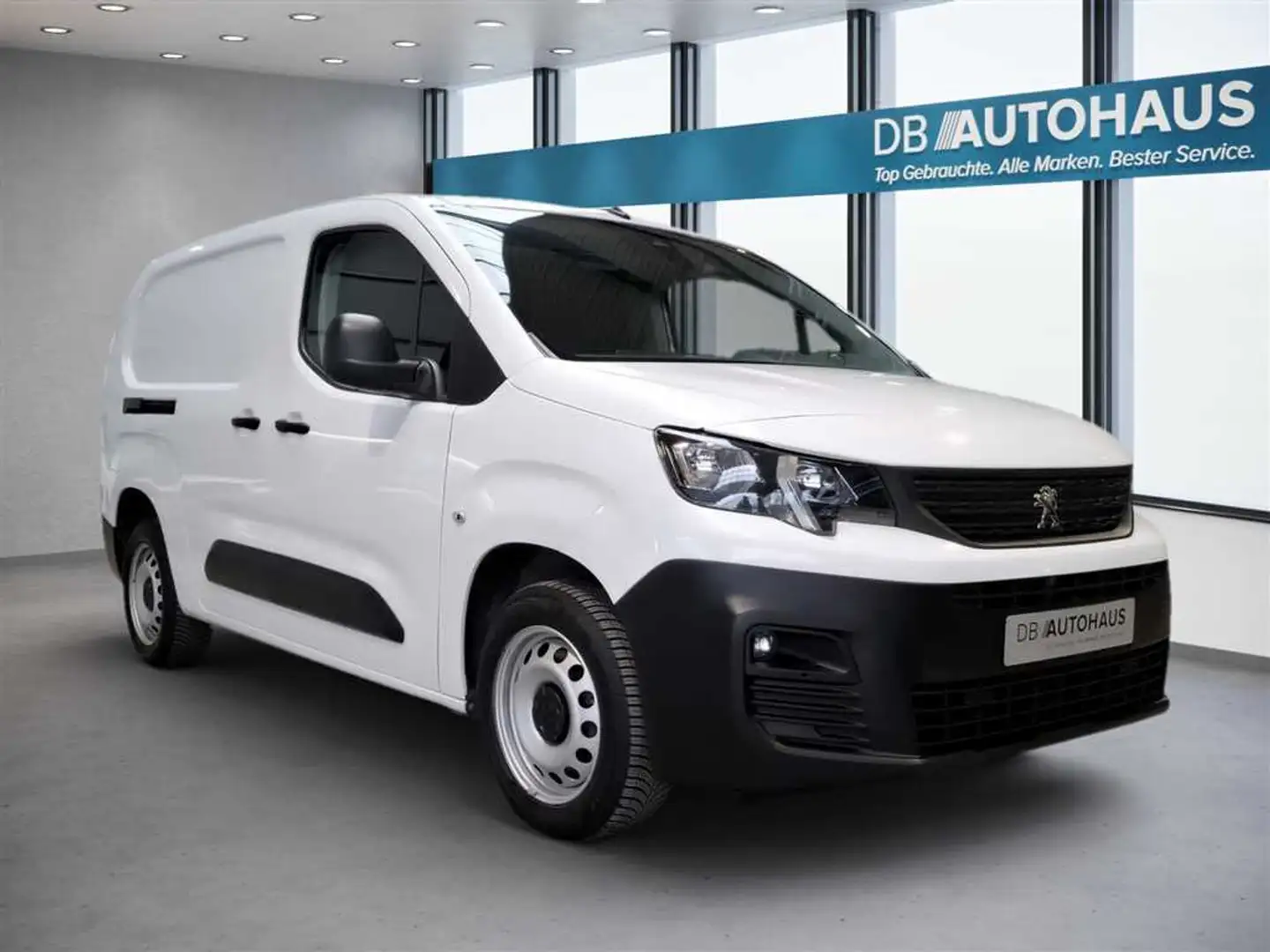 Peugeot PartnerKasten Premium 1.5 BlueHDI L2 Blanc - 2