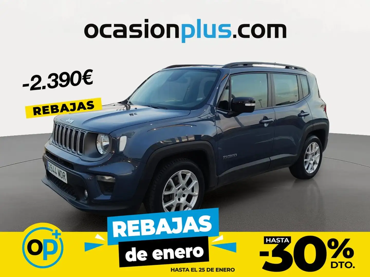 Jeep Renegade 1.5 MHEV Limited Bleu - 1