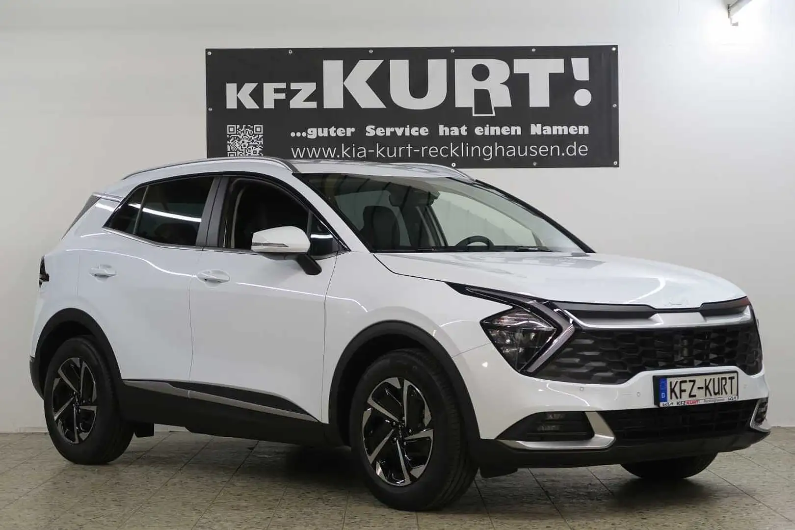Kia Sportage 1.6 T-GDI 2WD 48V ISG DCT Vision! Blanc - 1