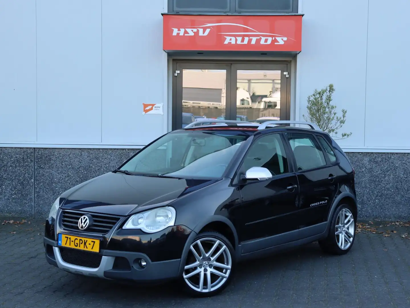 Volkswagen Polo Cross 1.6-16V airco LM 4-deurs Noir - 1