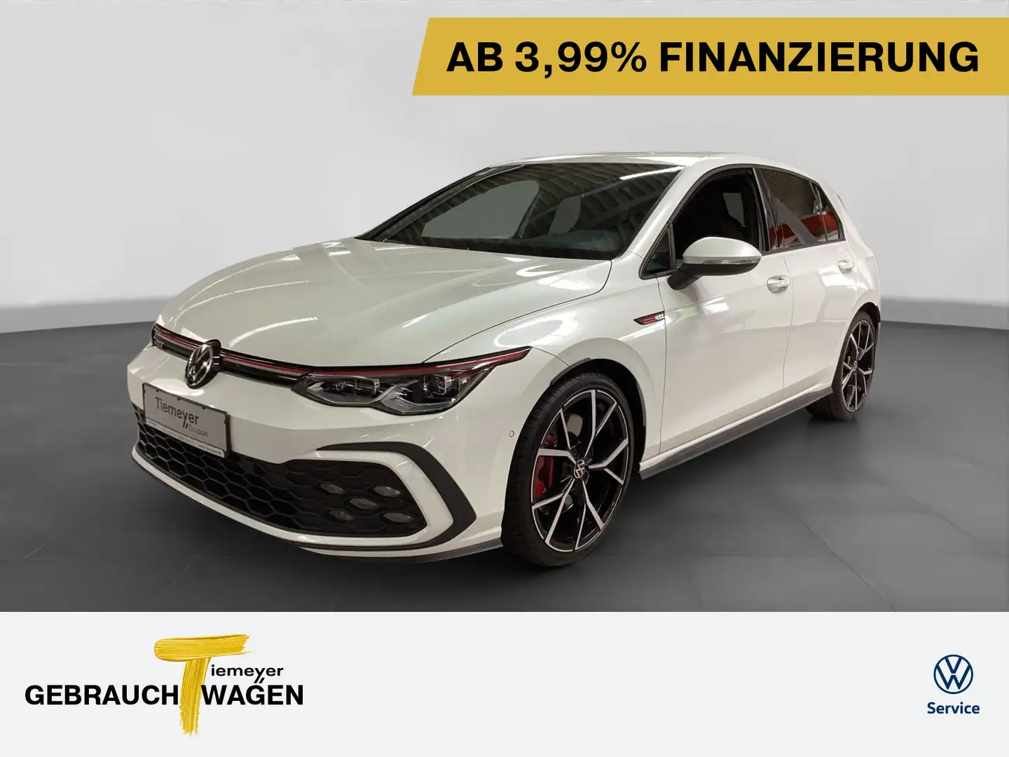 Volkswagen Golf GTI LM19 STHZG AHK SIDE-ASSIST MATRIX R-CAM Weiß - 1