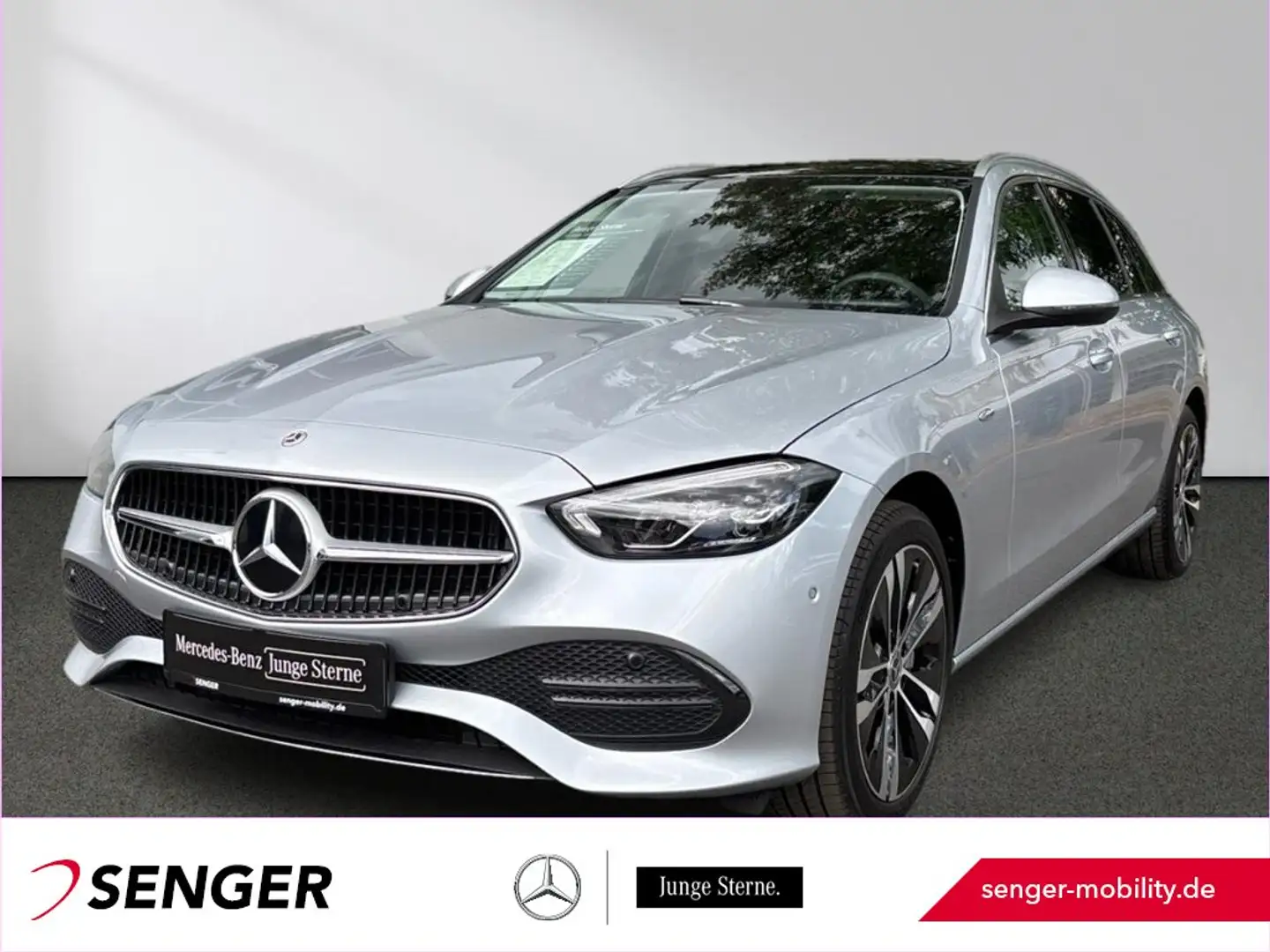 Mercedes-Benz C 300 T de Avantgarde Pano Ambiente Kamera AHK Silber - 1
